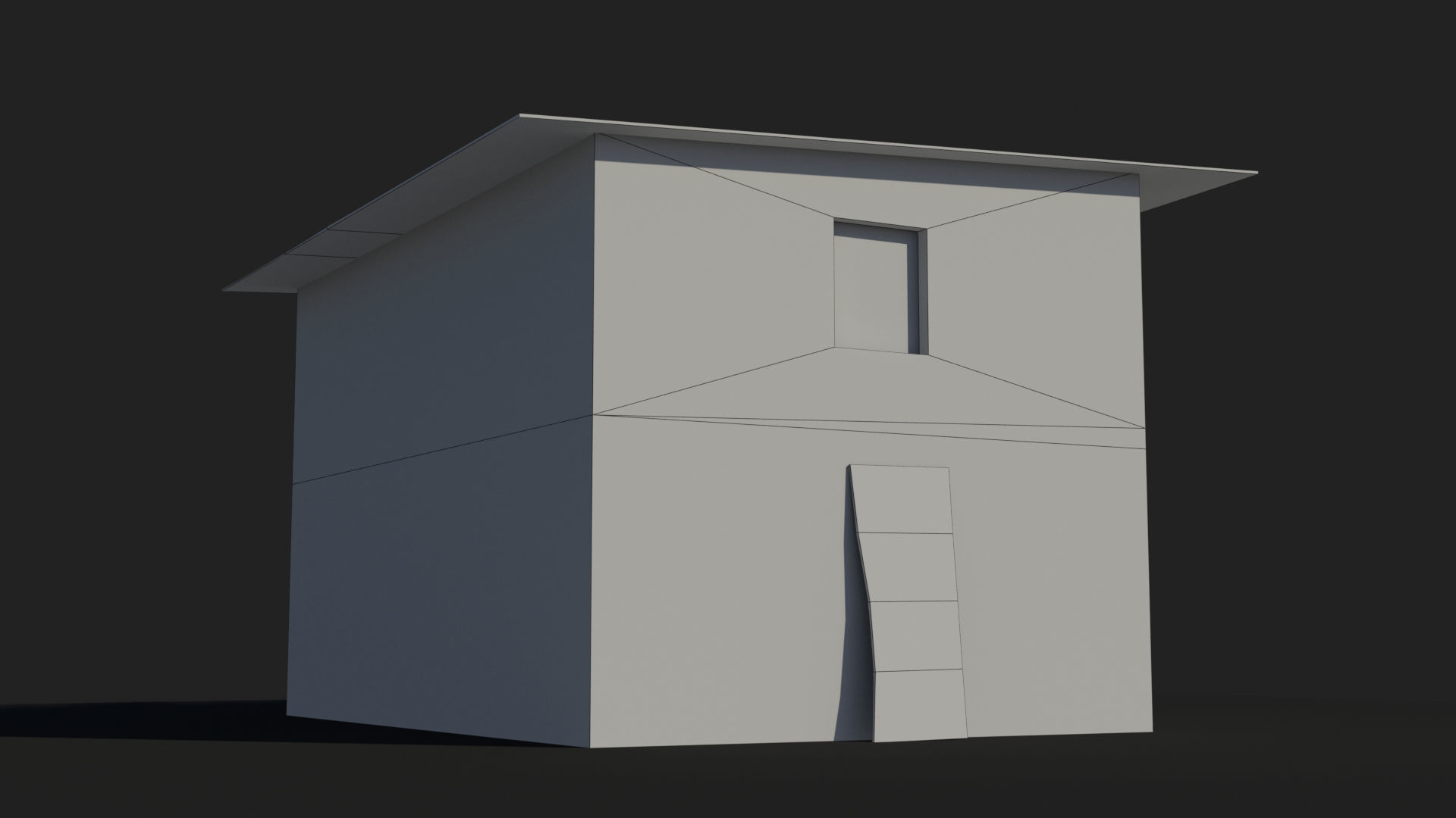 Slum x6 Low-poly 3D model_10