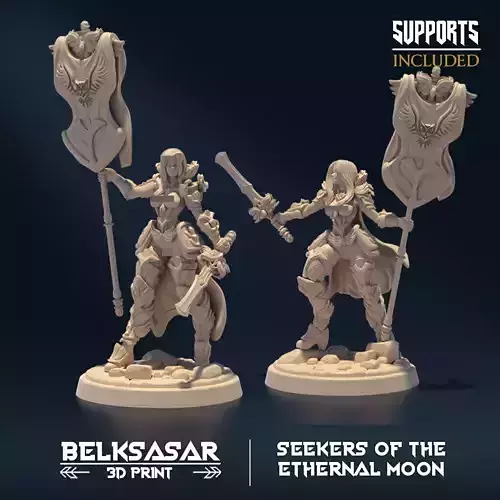 Moon Keeper Battleleader Nude Set x2