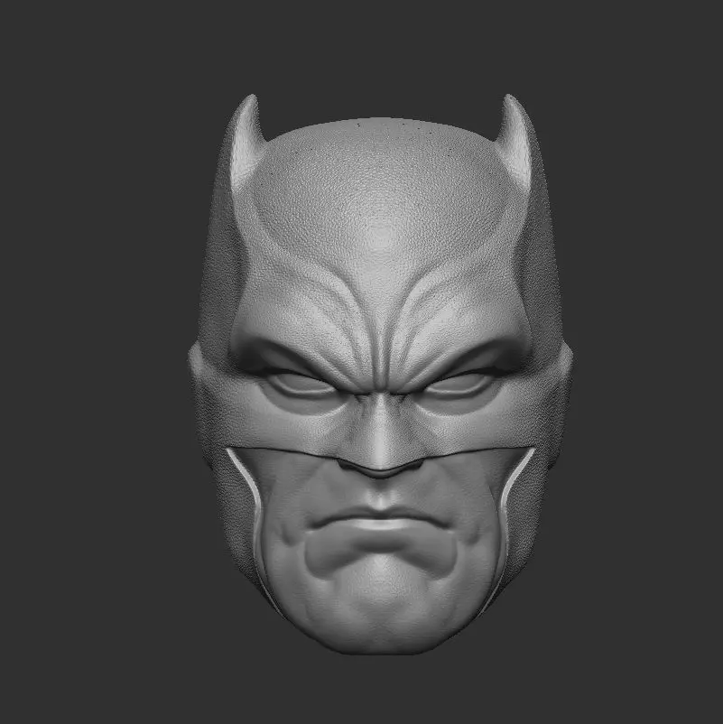 Flashpoint Batman - Headsculpt for Action Figures 3D print model 3D print model_0