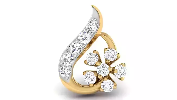 sv  earring spark diamond  3D print model