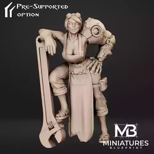Maggie Mechanic 3D print model