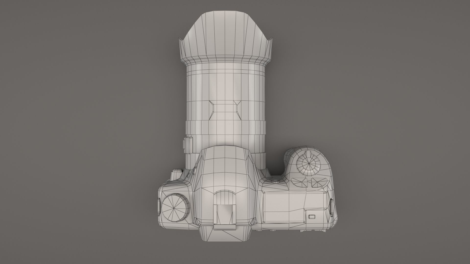 Canon Camera EOS Mark 3D model Free 3D model_5