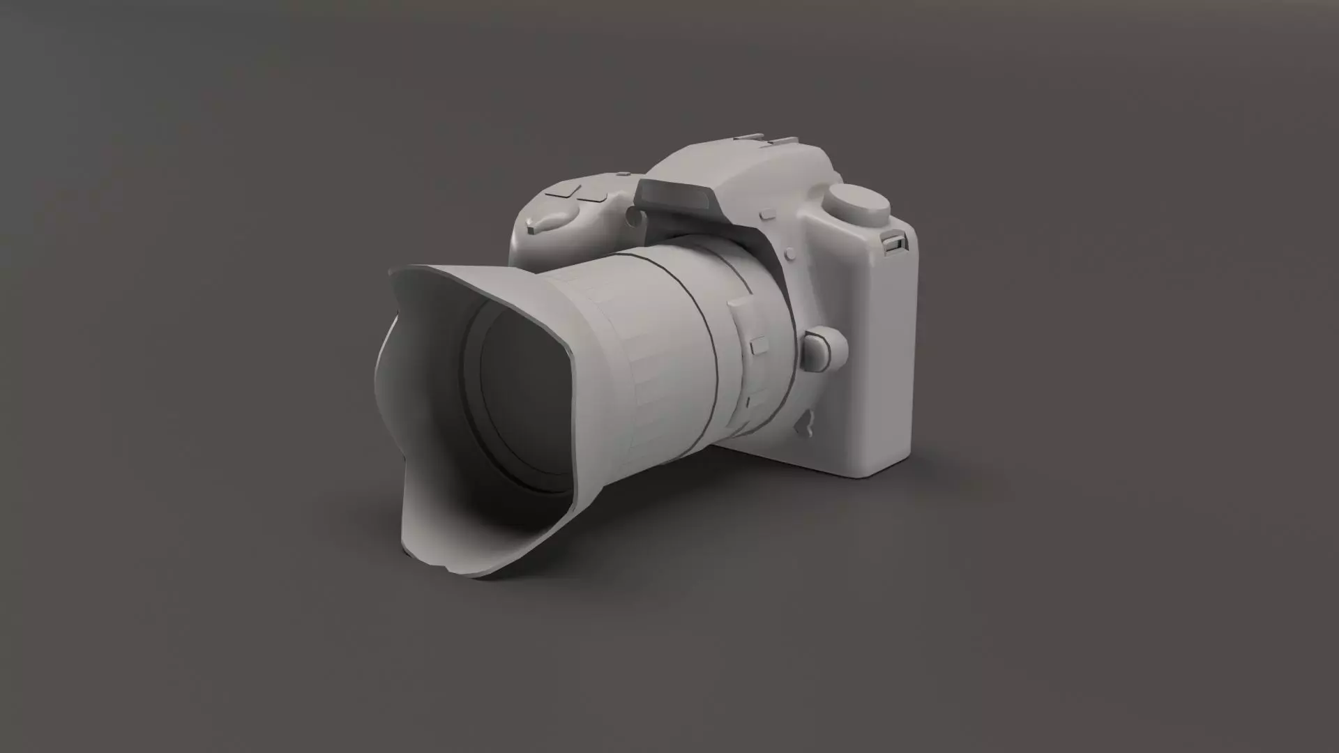 Canon Camera EOS Mark 3D model Free 3D model_0