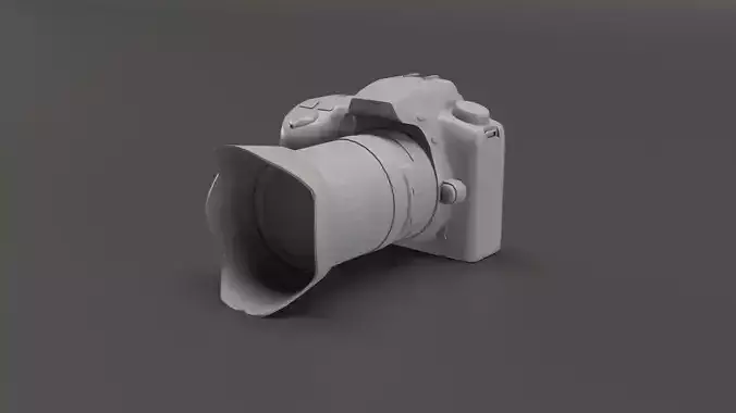 Canon Camera EOS Mark 3D model Free 3D model
