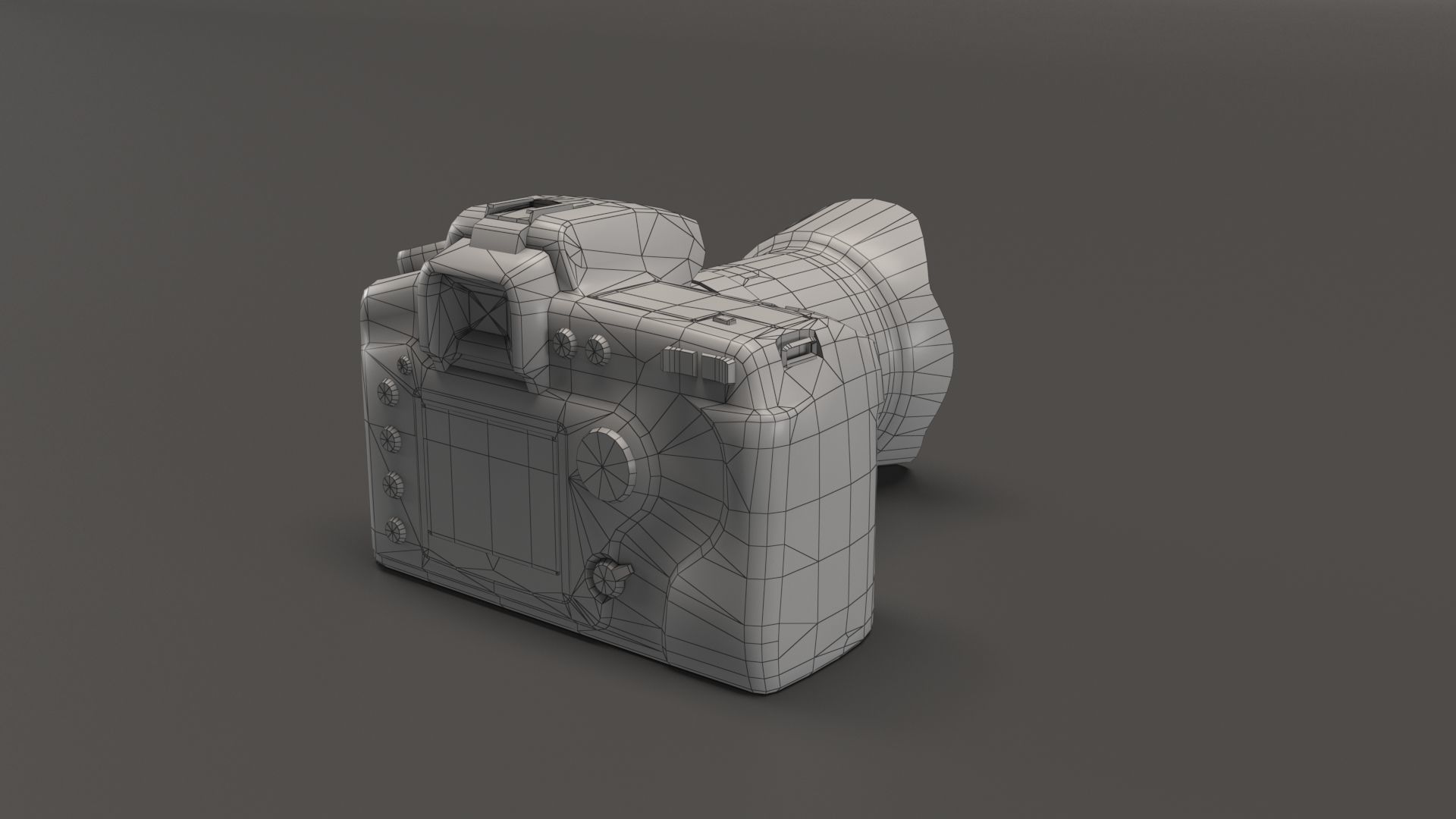 Canon Camera EOS Mark 3D model Free 3D model_2