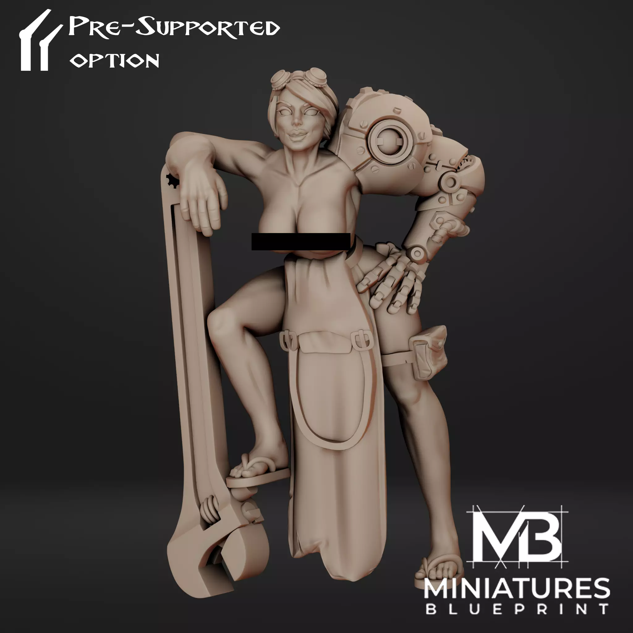 Maggie Mechanic - NSFW 3D print model_0