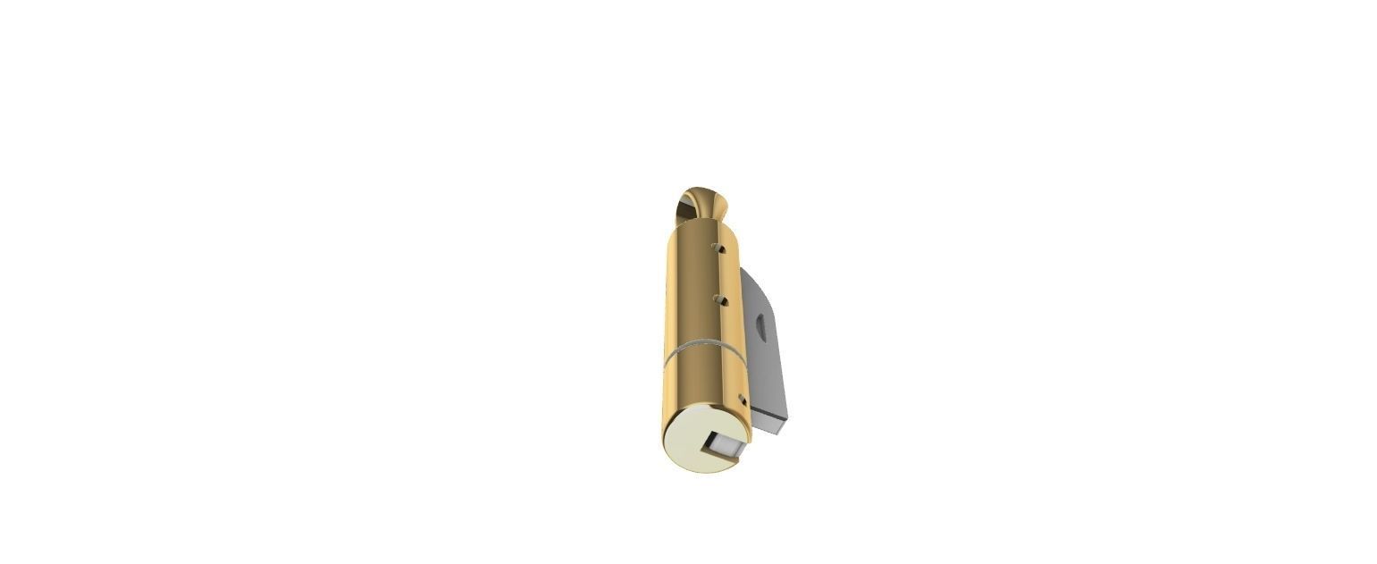 Switchblade Knife Pendant 3D print model_17