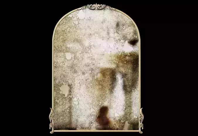 NICOLE MILLER HOME Ornate Arch Mirror