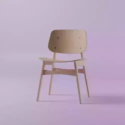 Wooden Chair based of a model of Fredericia Furniture Brand