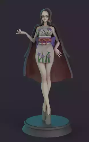 Nico robin for 3Dprint model
