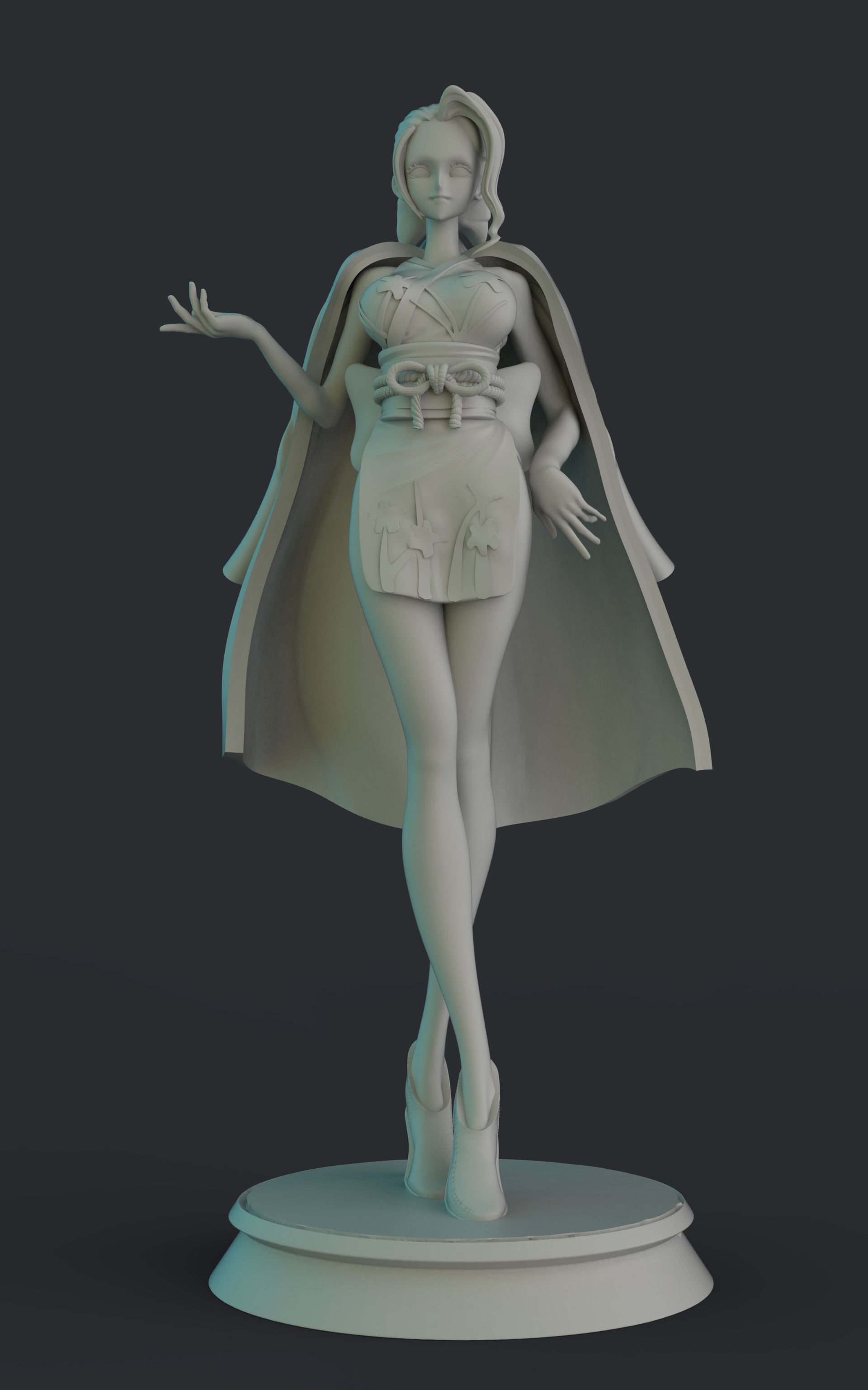 Nico robin for 3Dprint model 3D print model_3