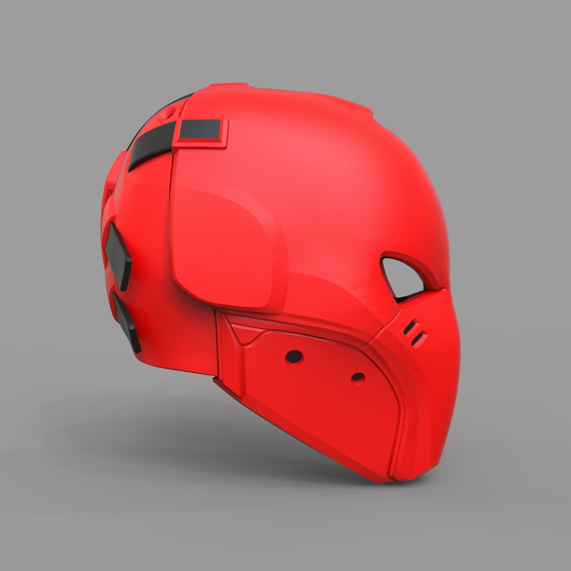 Red Hood Gotham Knights Knight Ops Variation 1 Wearable Helmet 3D print model_5