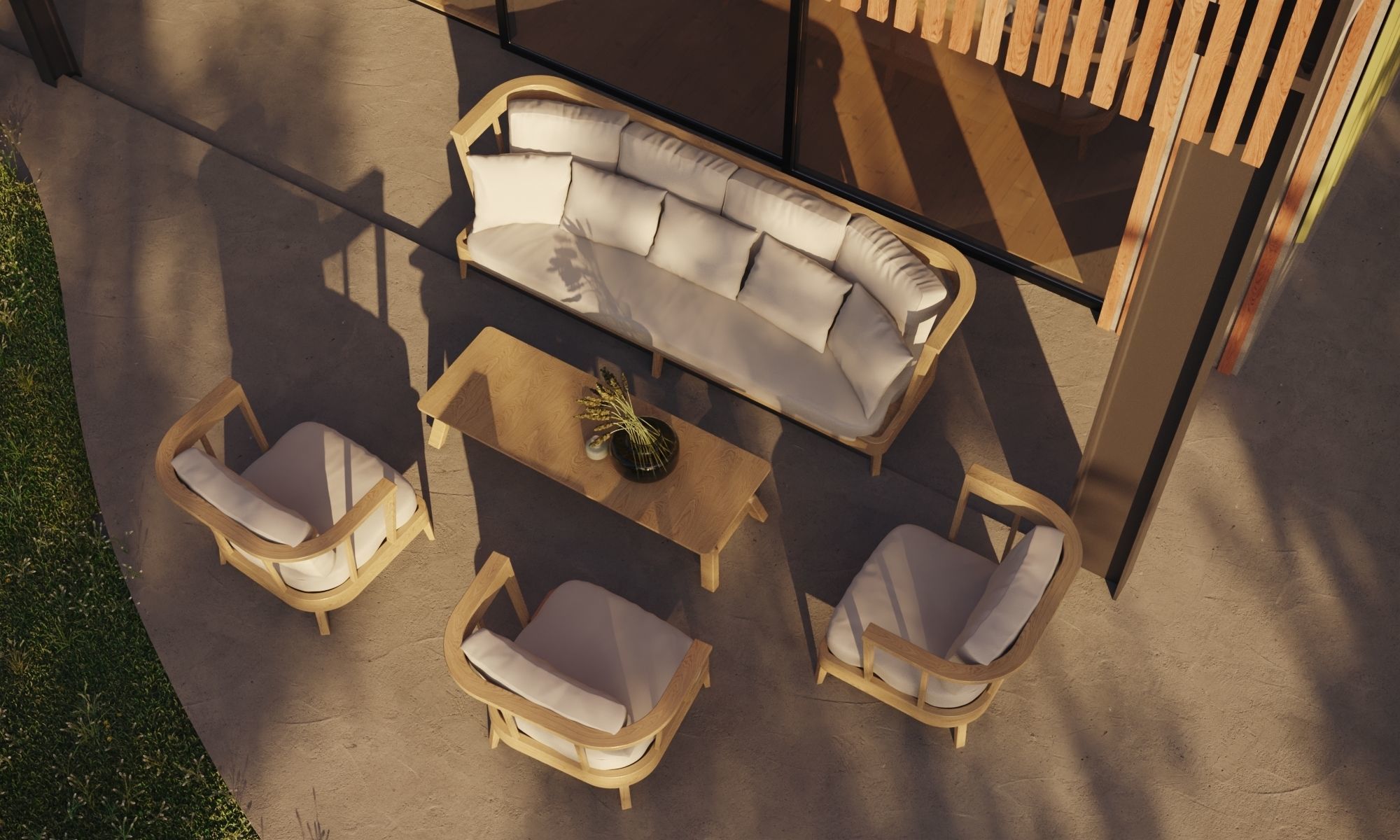 Exterior Archviz 3Ds Max Model Corona 9 3D model_3