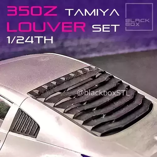 350Z LOUVER SET FOR TAMIYA 1-24 Modelkit 3D print model