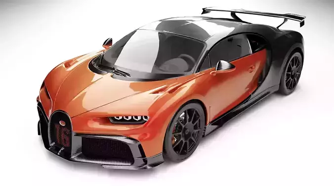 Bugatti Chiron Pur Sport  3D model