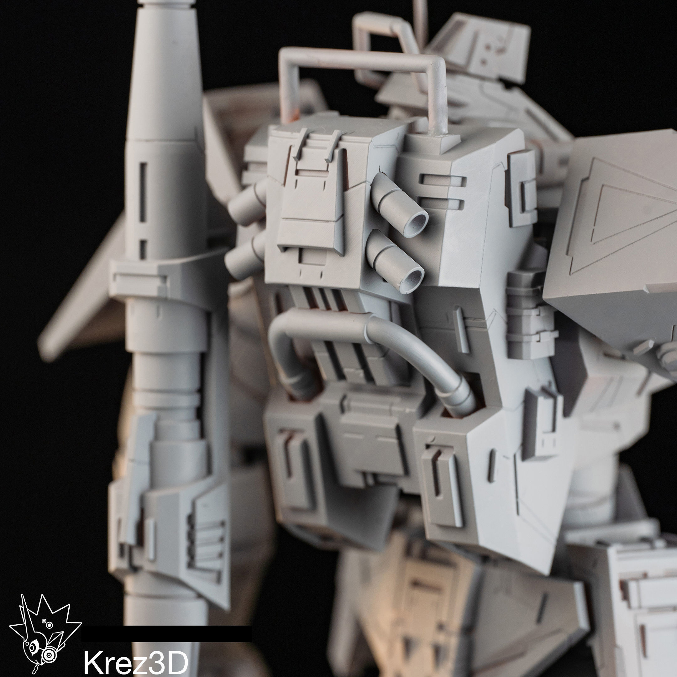 Dougram 3D print model_7