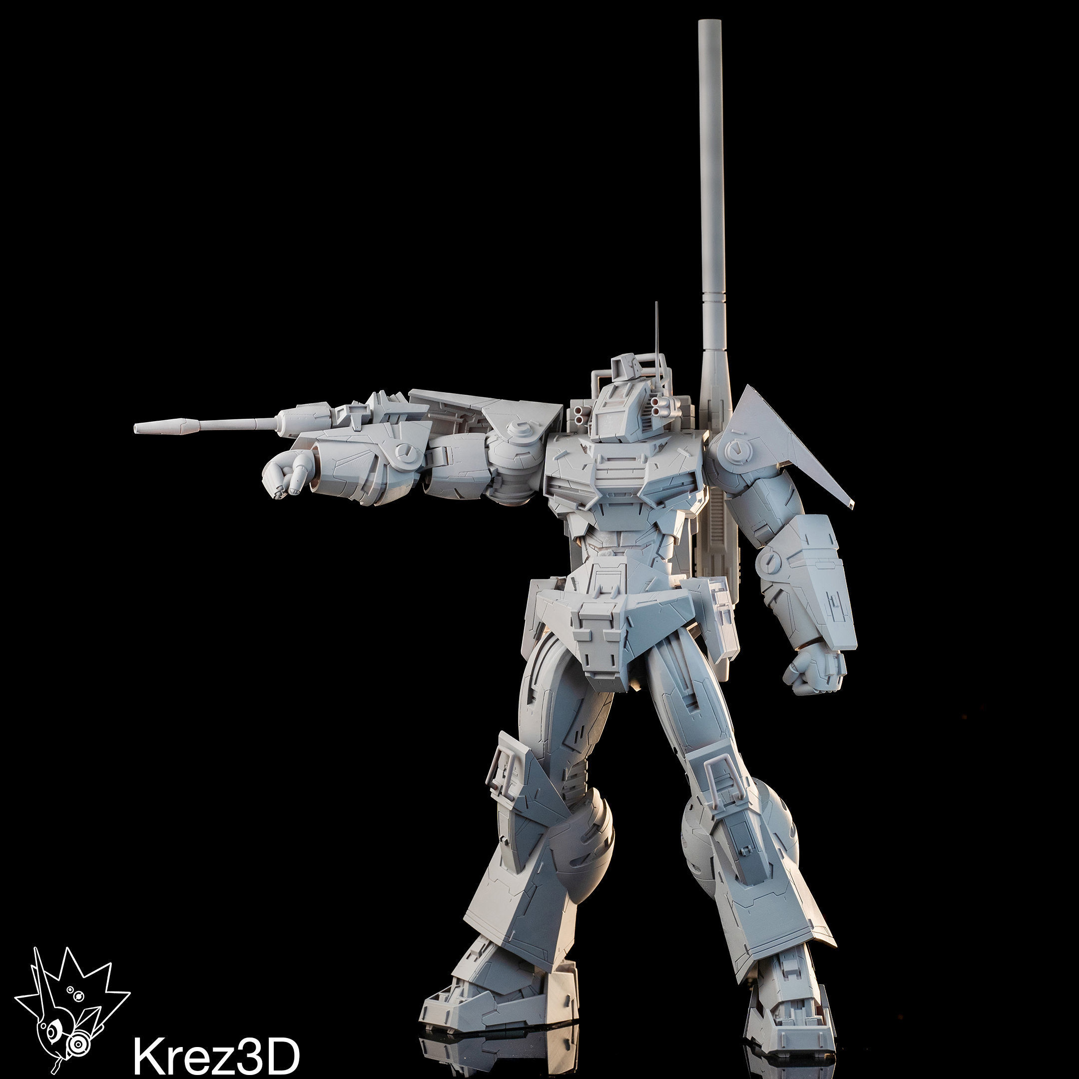 Dougram 3D print model_8