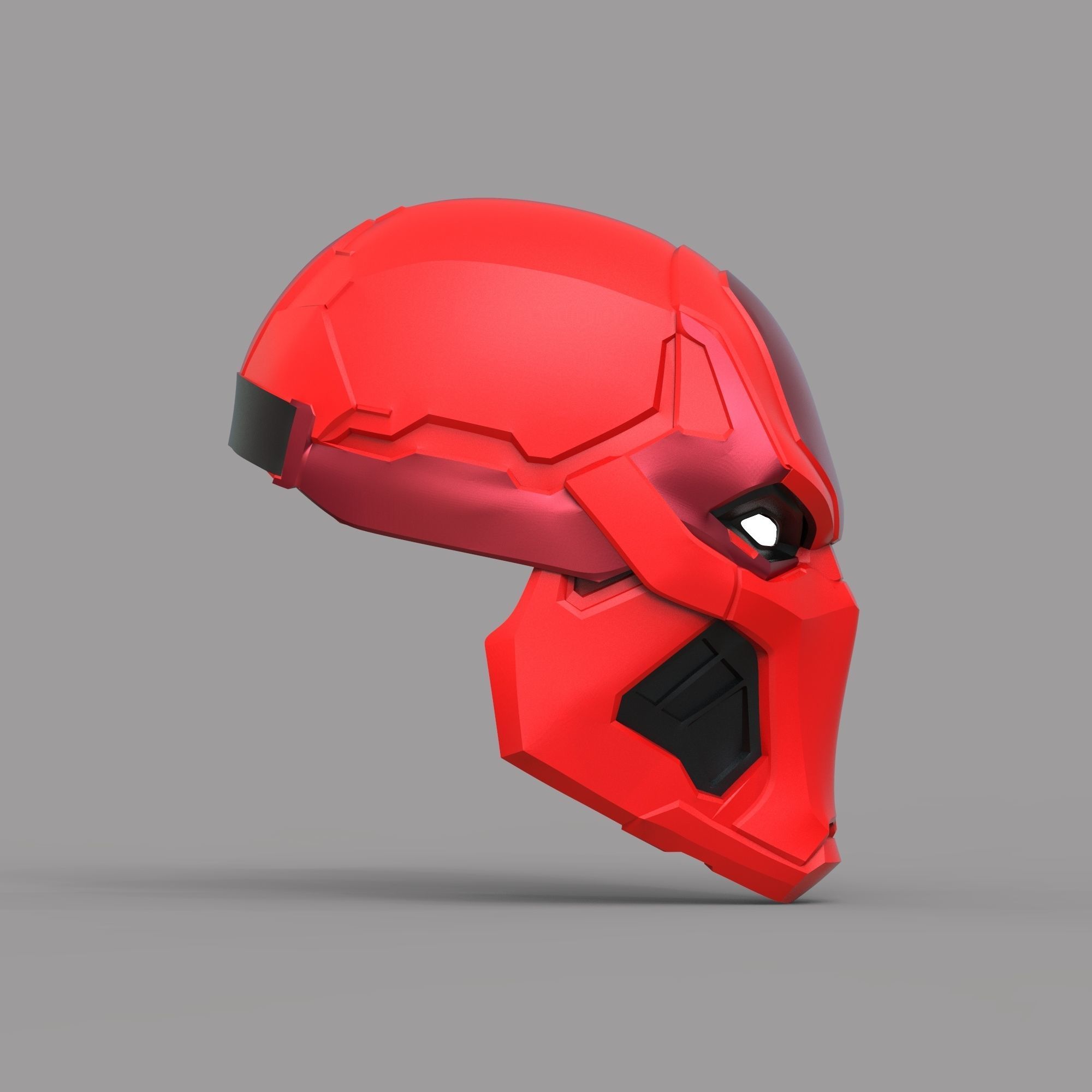 Red Hood Gotham Knights Eternal Variation 2 Wearable Helmet 3D print model_8
