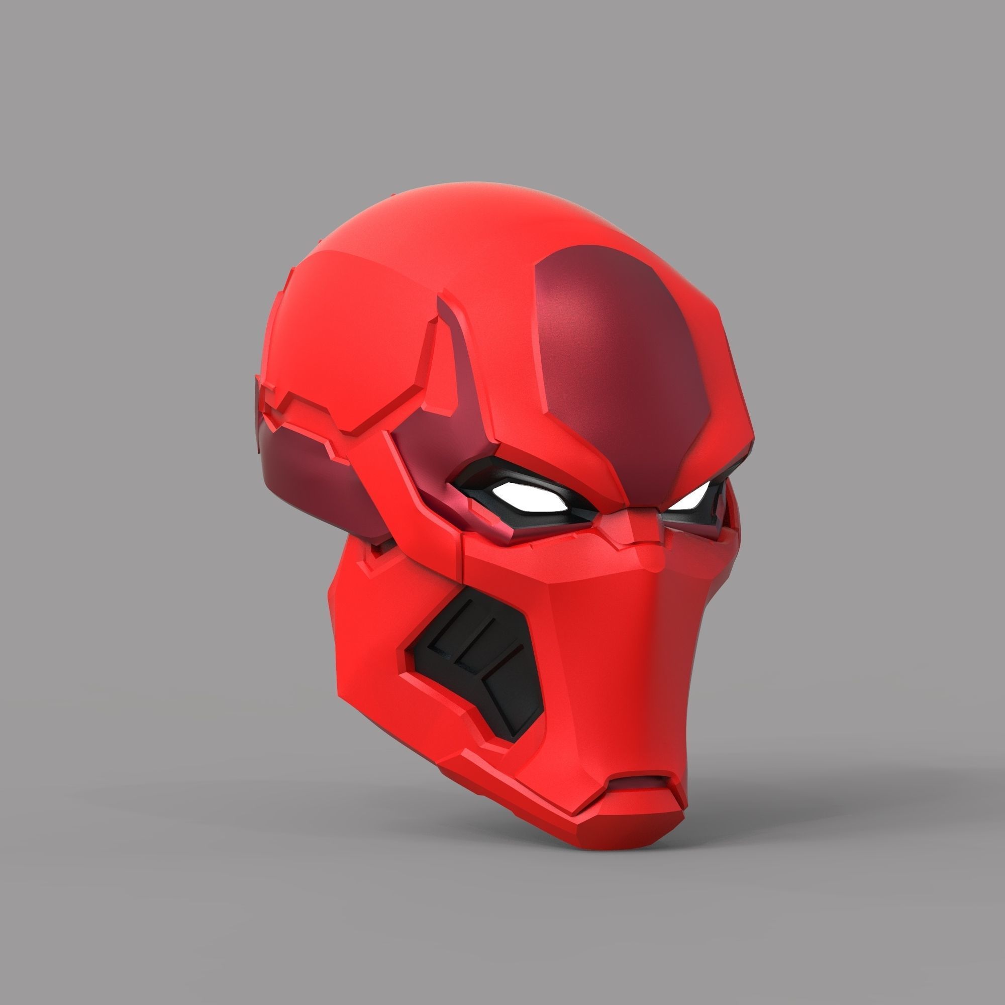 Red Hood Gotham Knights Eternal Variation 2 Wearable Helmet 3D print model_22