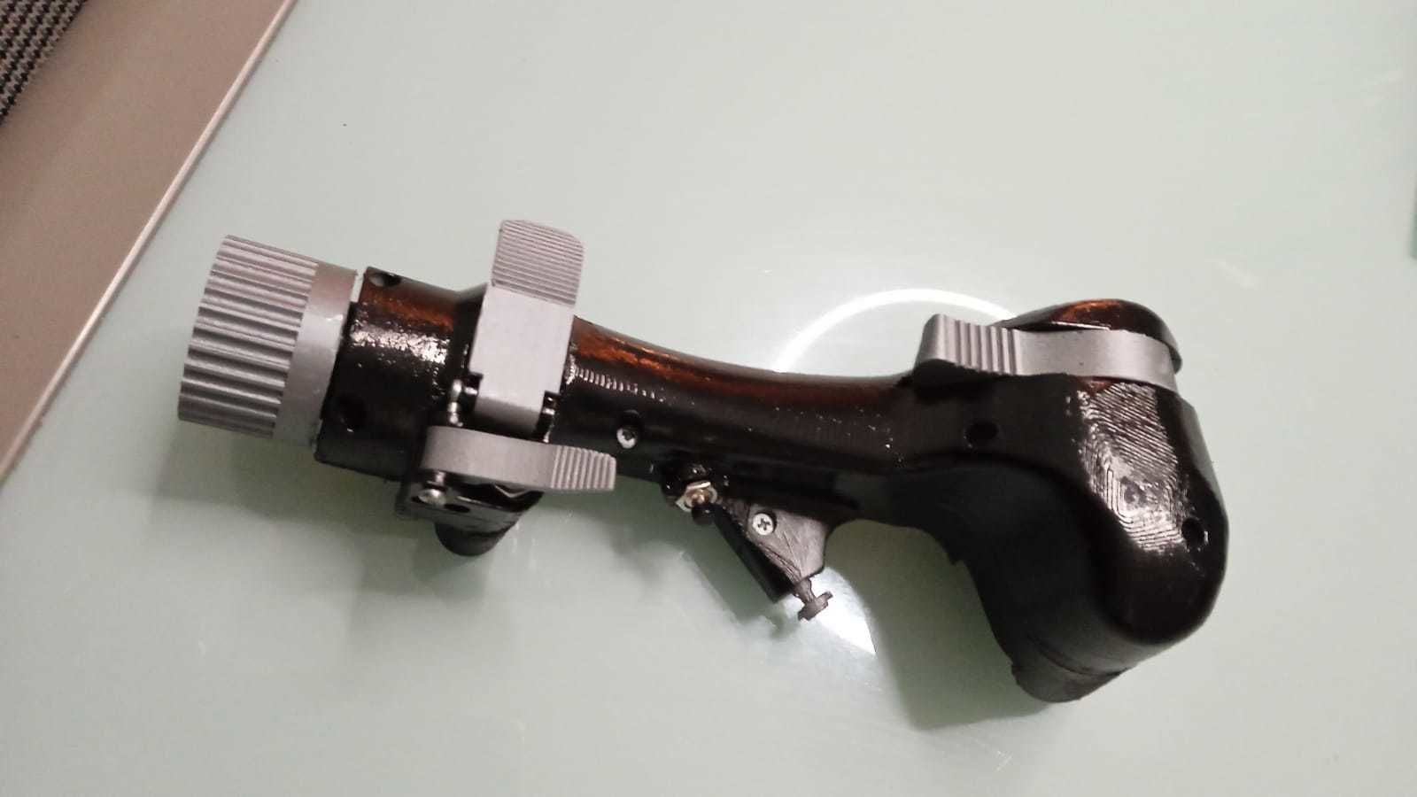 Mirage 2000 stick for simulation with all buttons and switches 3D print model_4