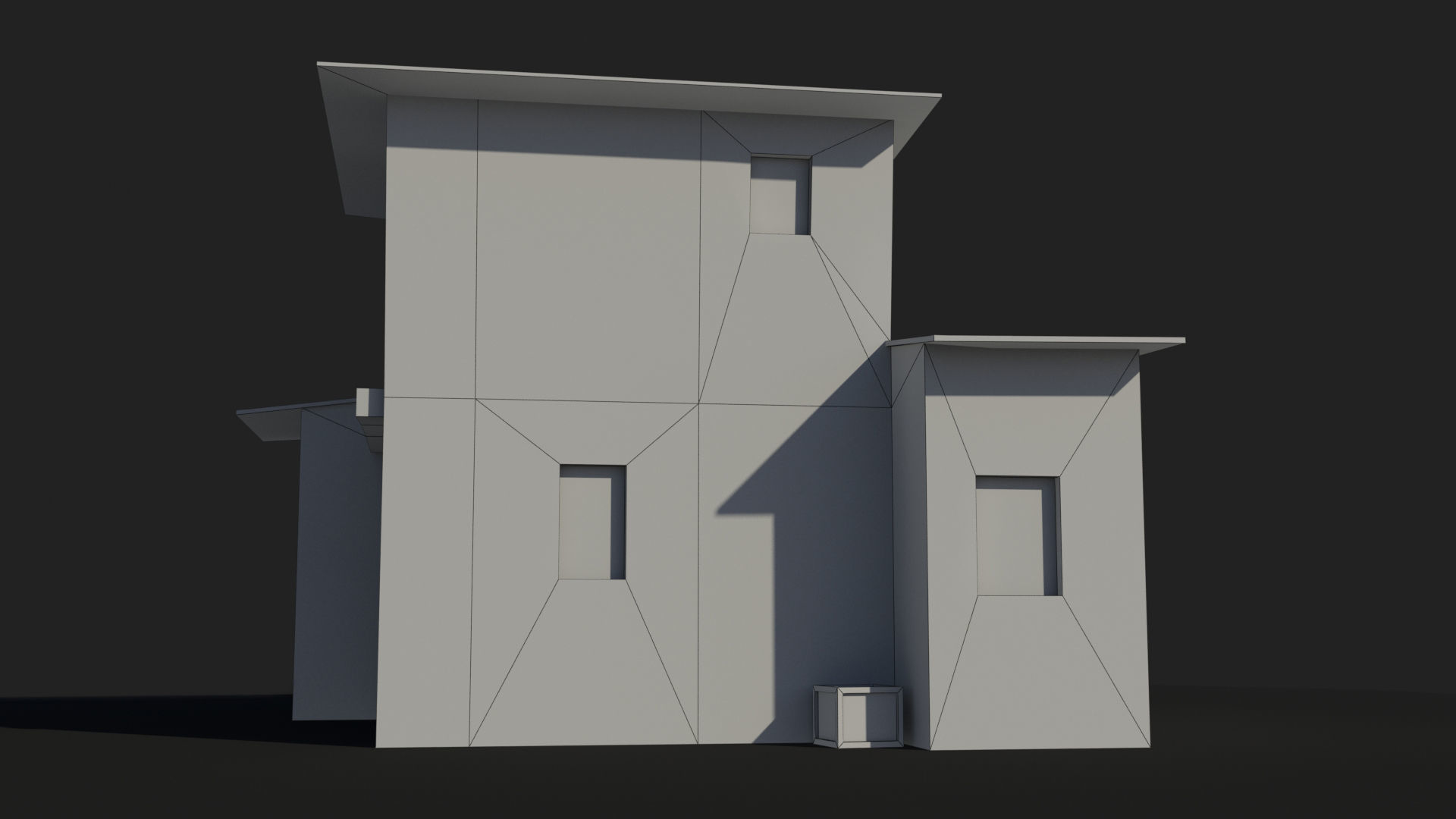 Slum x18 Low-poly 3D model_9