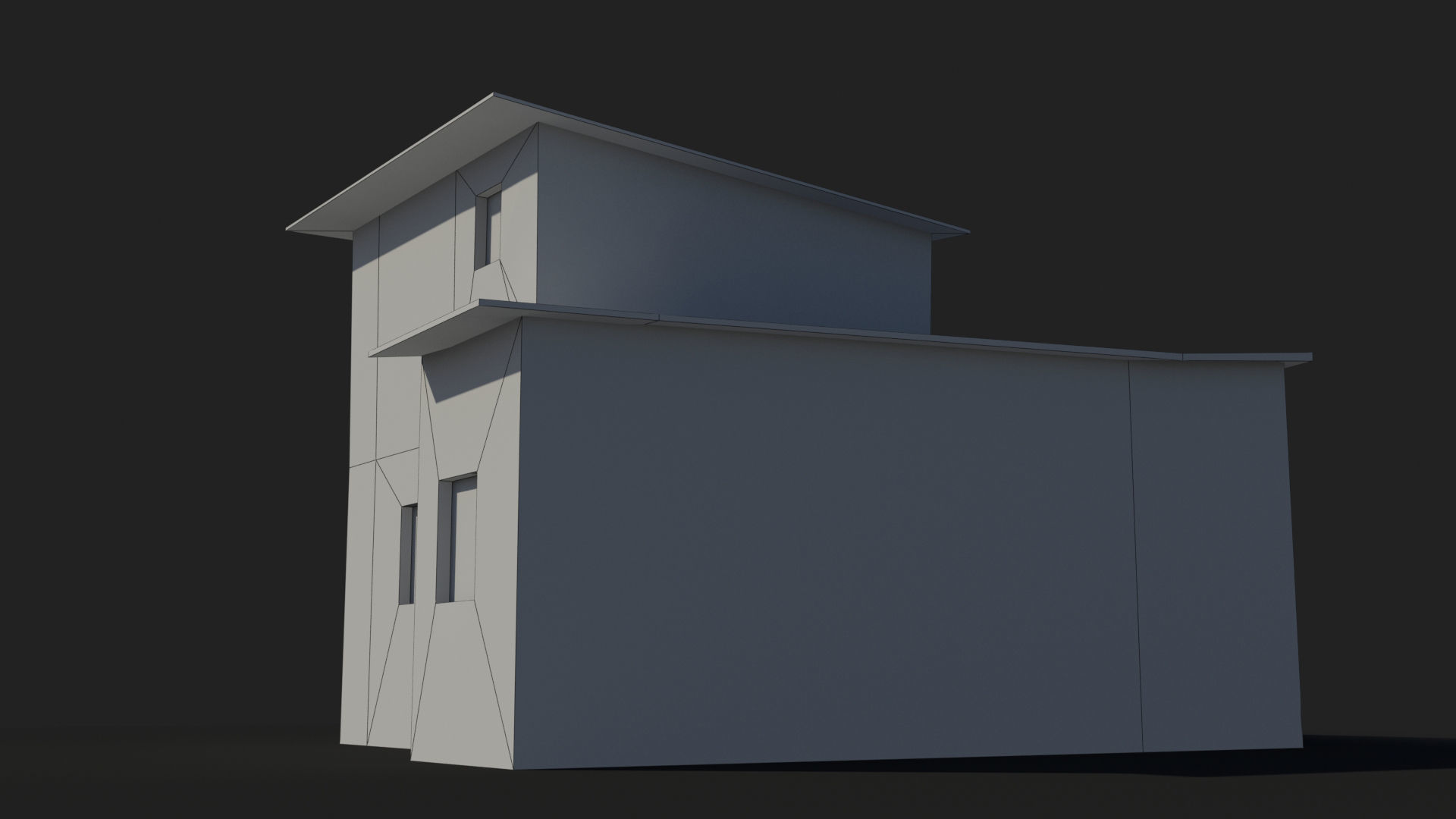 Slum x18 Low-poly 3D model_10