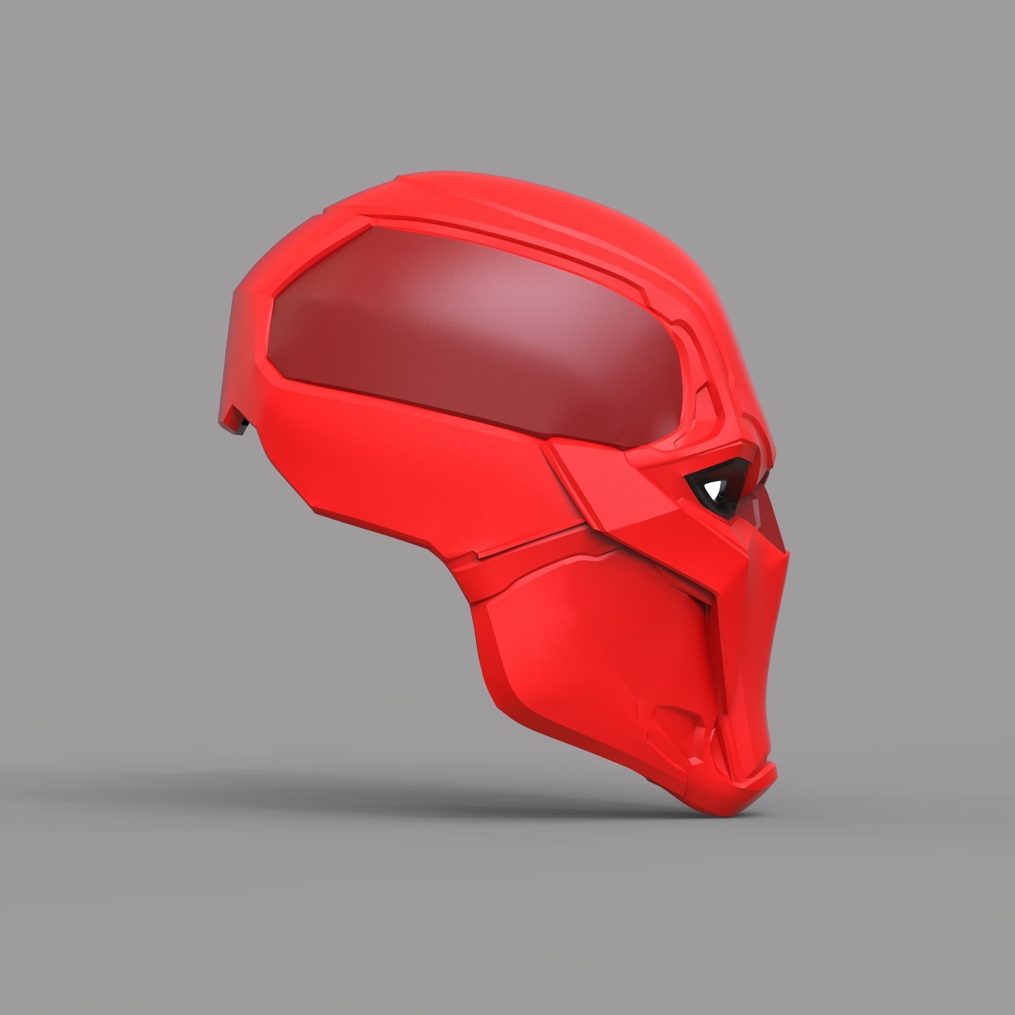 Red Hood Gotham Knights Eternal Variation 3 Wearable Helmet  3D print model_48