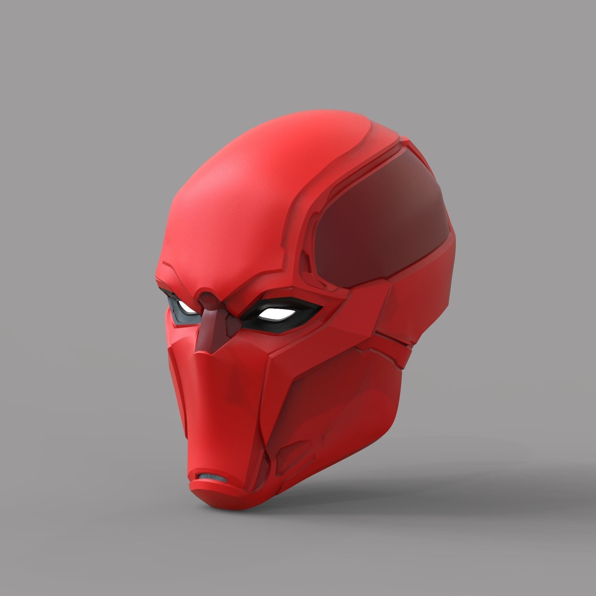 Red Hood Gotham Knights Eternal Variation 3 Wearable Helmet  3D print model_36