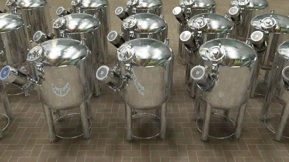 Mixer Tank Free 3D model