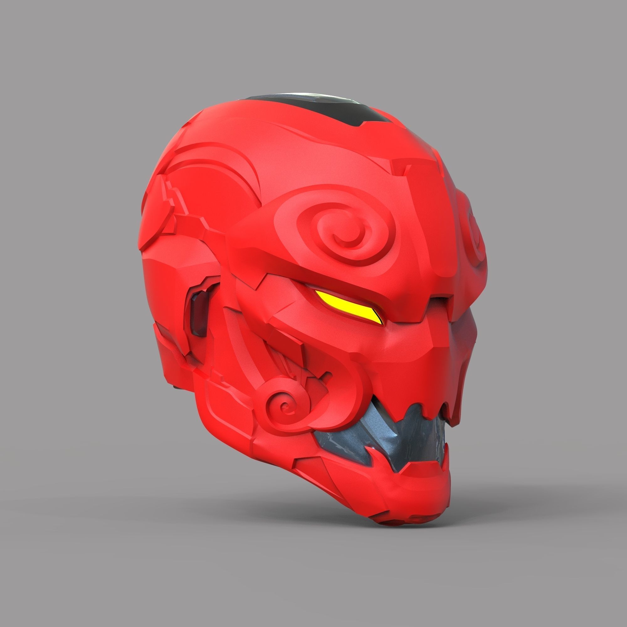 Red Hood Gotham Knights Shinobi Variation 2 Wearable Helmet 3D print model_31