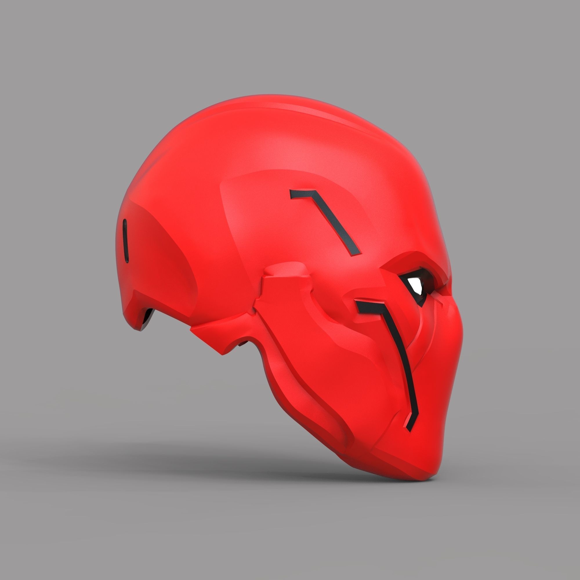 Red Hood Gotham Knights Beyond Variation 1 Wearable Helmet  3D print model_36