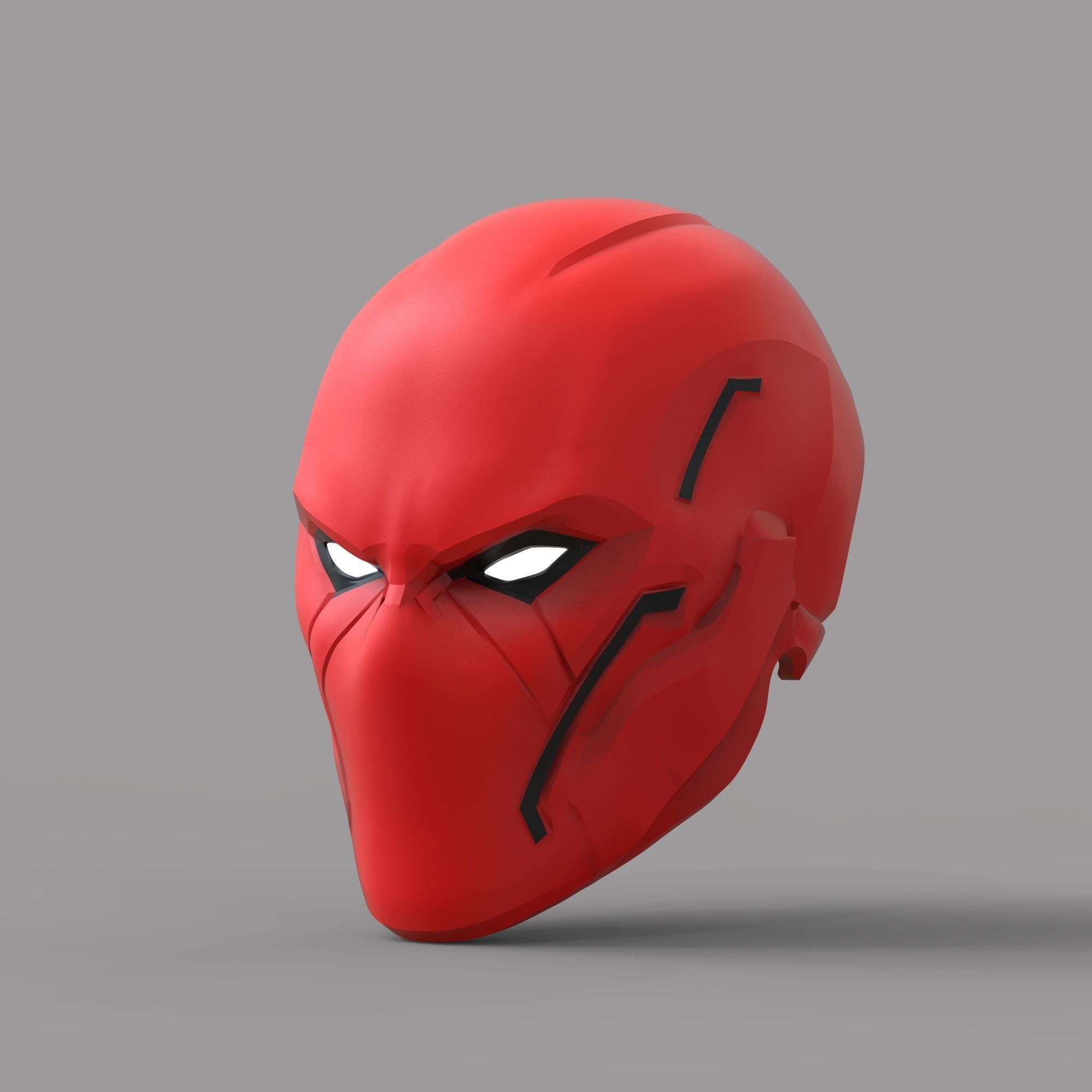 Red Hood Gotham Knights Beyond Variation 1 Wearable Helmet  3D print model_42