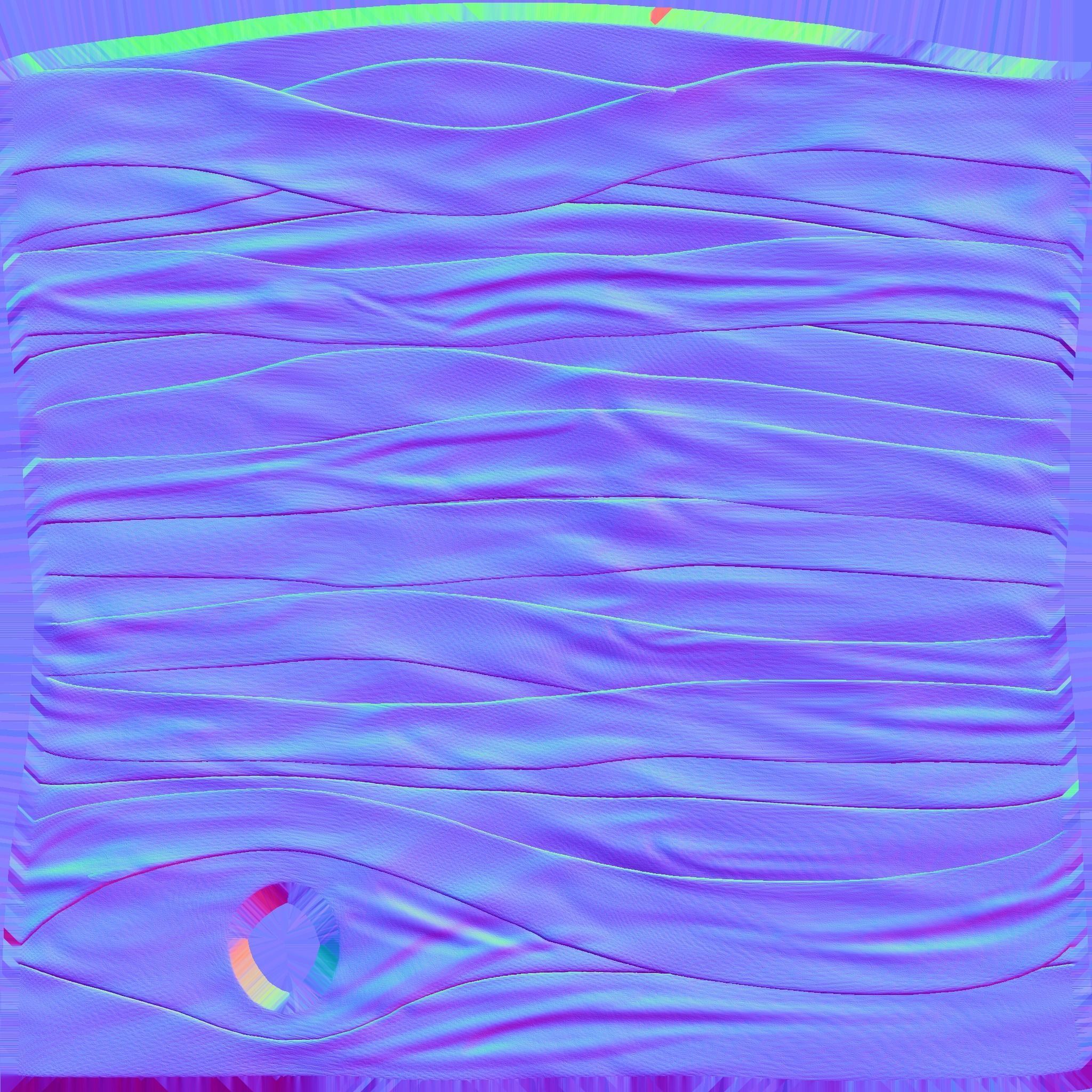 Bow Hunter Hand and Arm Wrap Gloves Low-poly 3D model_10