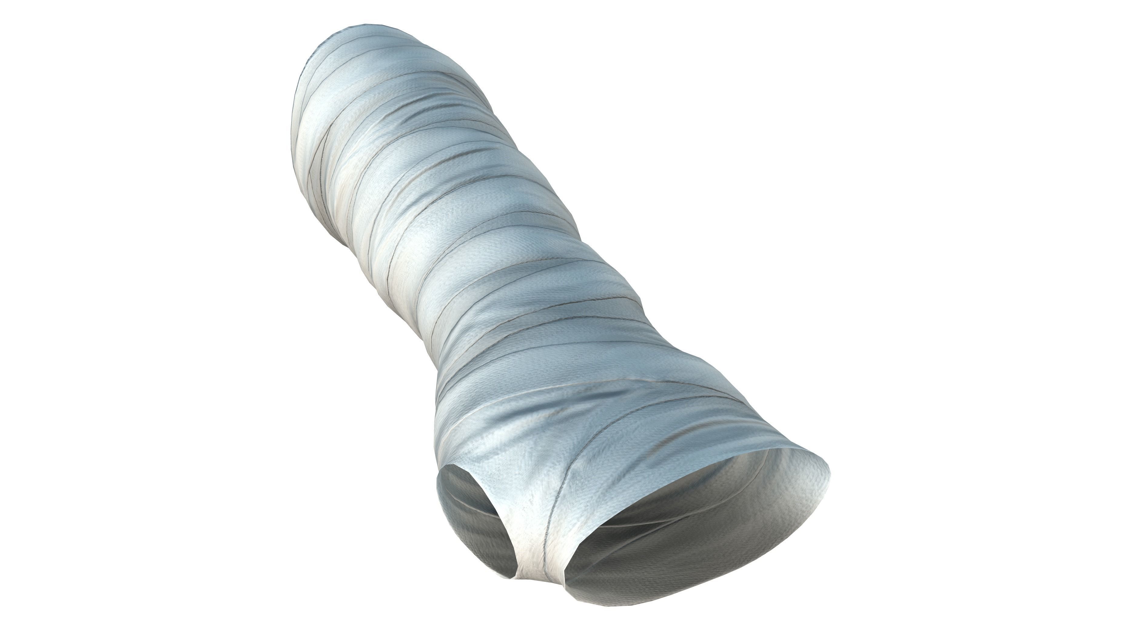 Bow Hunter Hand and Arm Wrap Gloves Low-poly 3D model_5