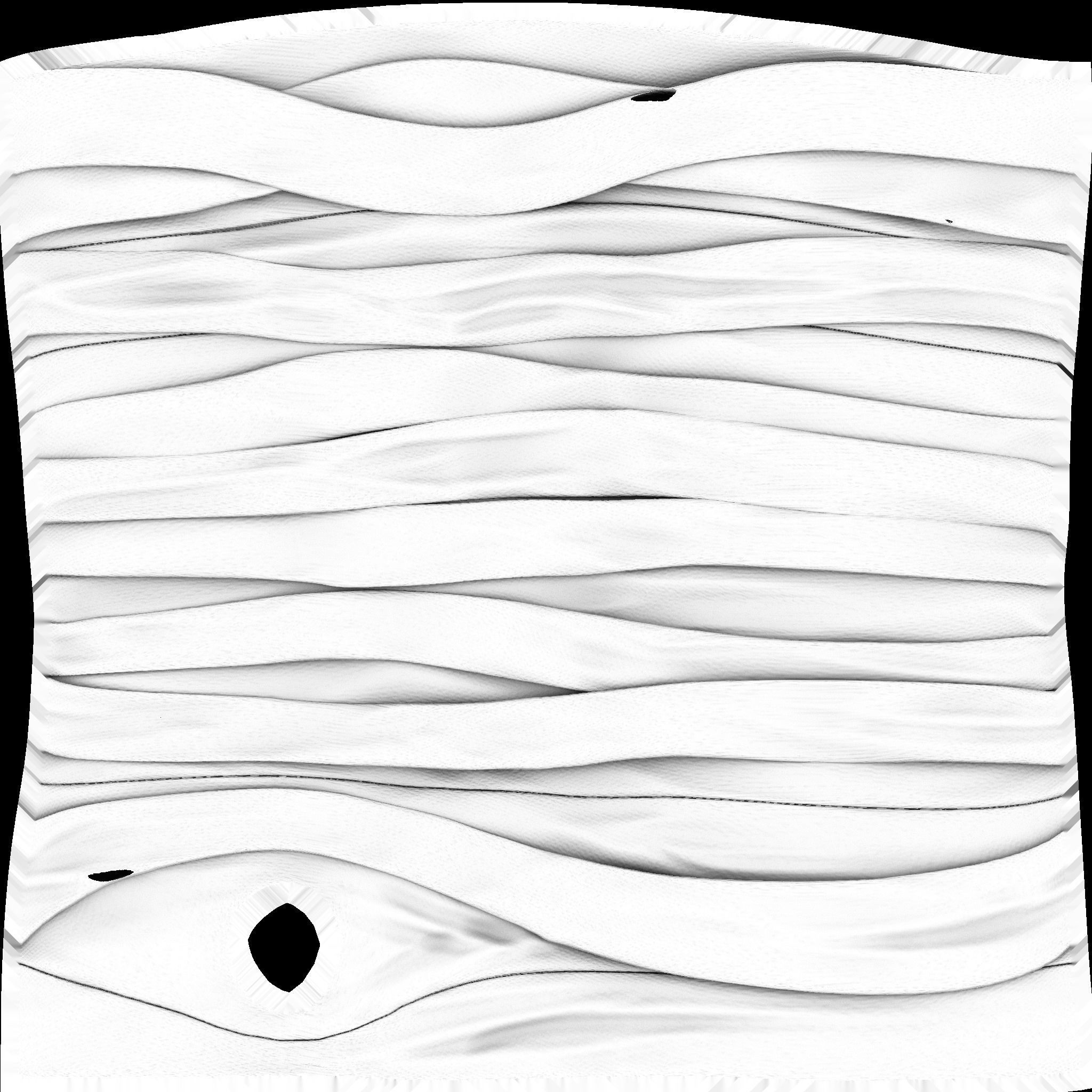 Bow Hunter Hand and Arm Wrap Gloves Low-poly 3D model_12