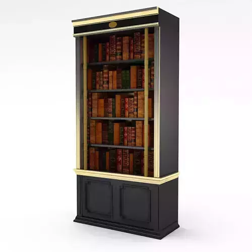 classic office furniture 01 3D