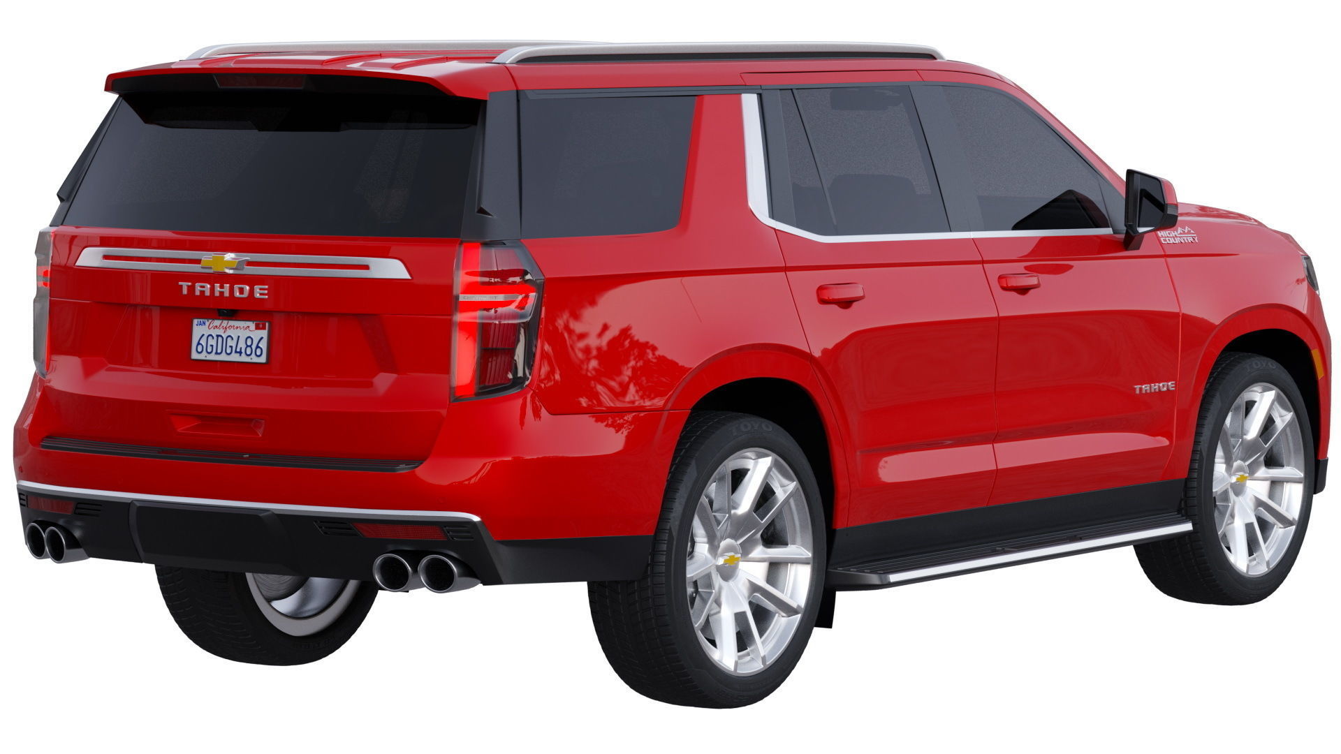 Chevrolet Tahoe High Country 2022 3D model_3