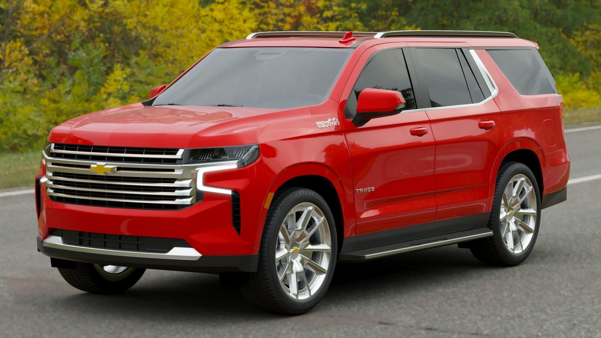 Chevrolet Tahoe High Country 2022 3D model_1