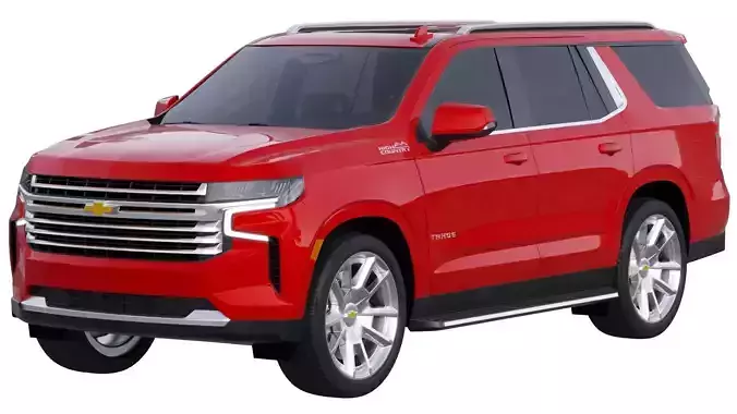 Chevrolet Tahoe High Country 2022 3D model
