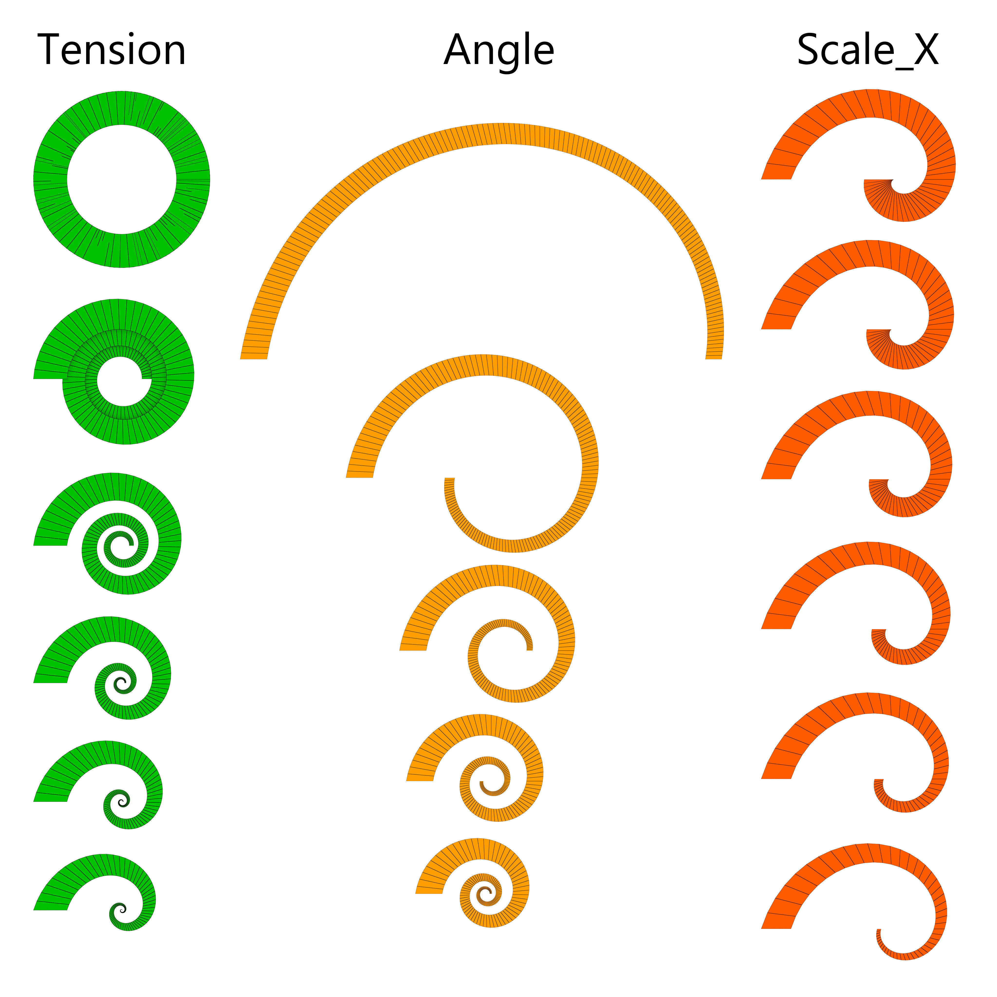 QM SpiralBend Modifier Scripted SimpleMod Plugin 3D model_5