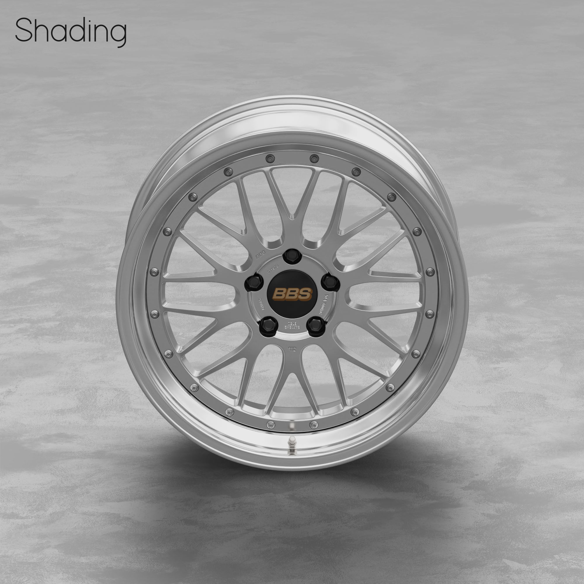 BBS LM Rim 3D Model 3D model_5