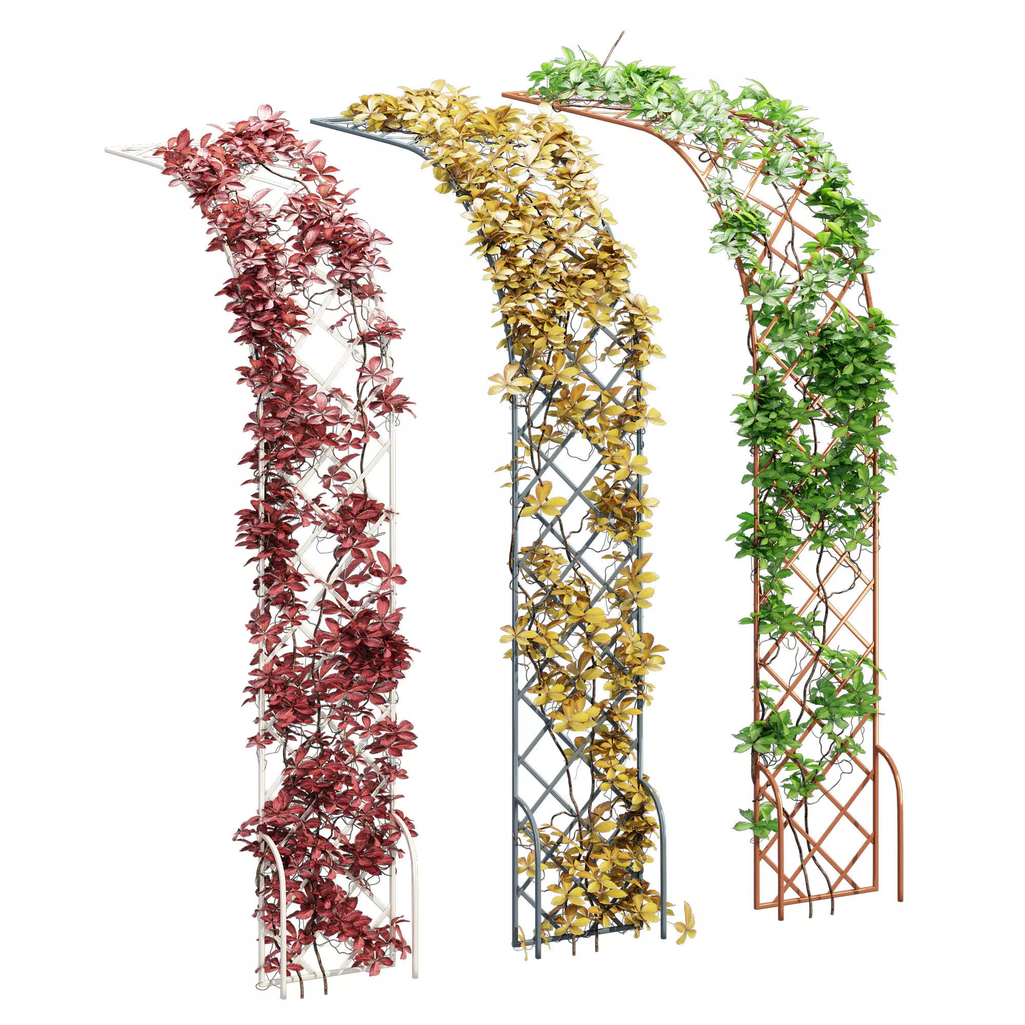 Half-round arch 3D model_0