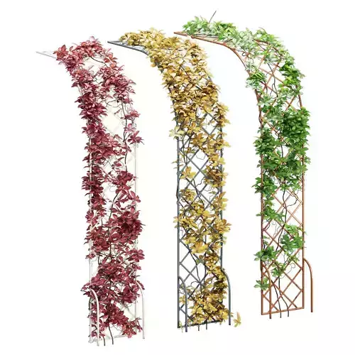 Half-round arch 3D model