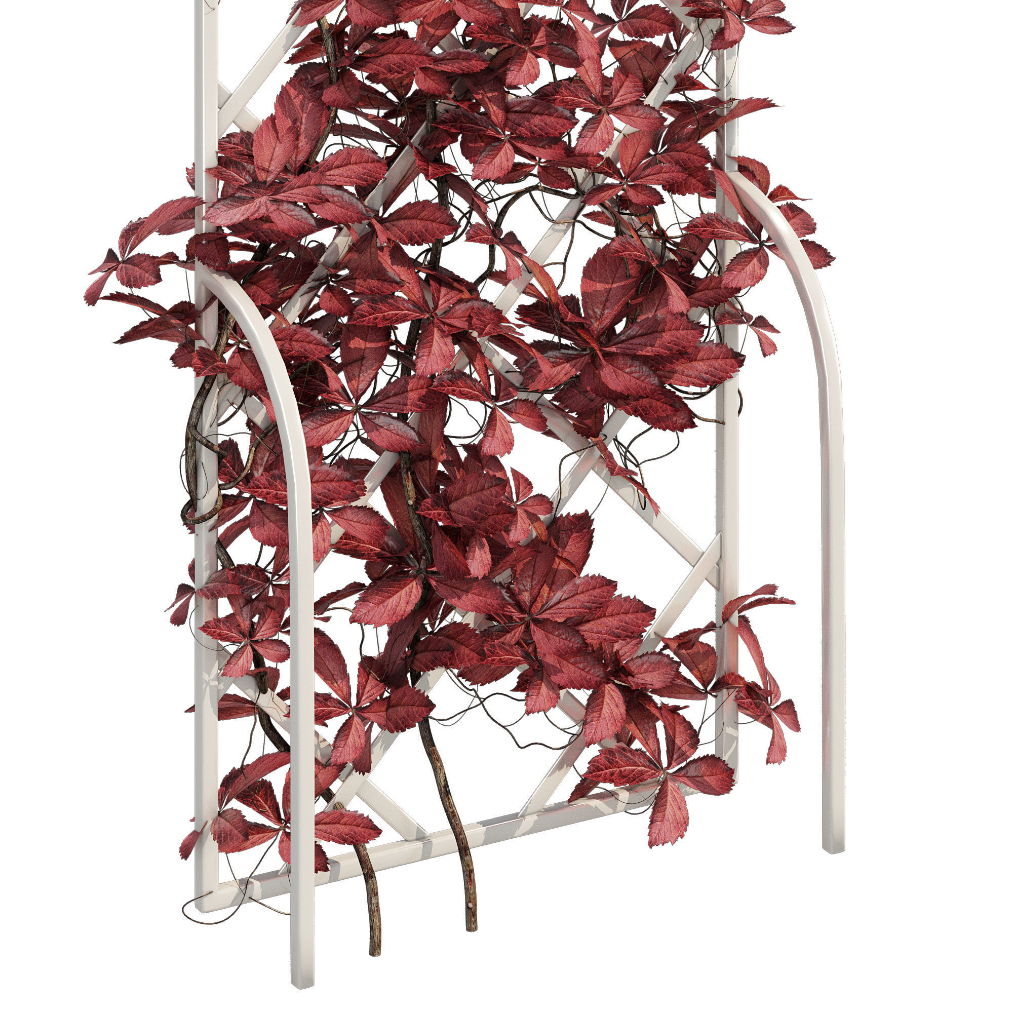 Half-round arch 3D model_4