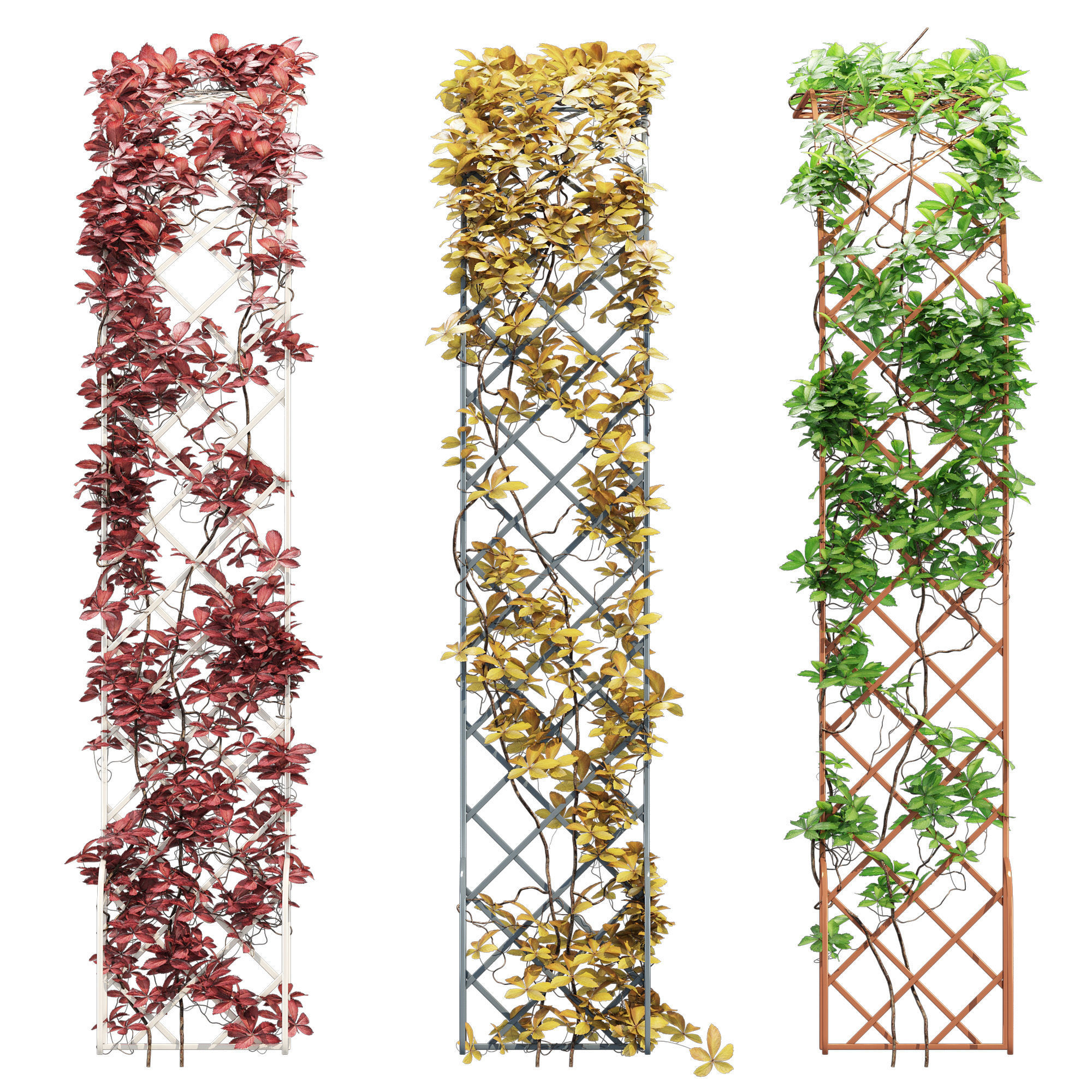 Half-round arch 3D model_1