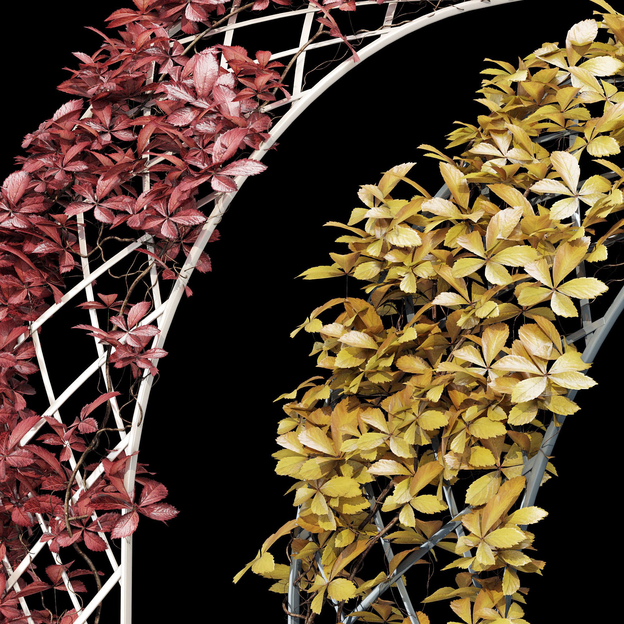 Half-round arch 3D model_12