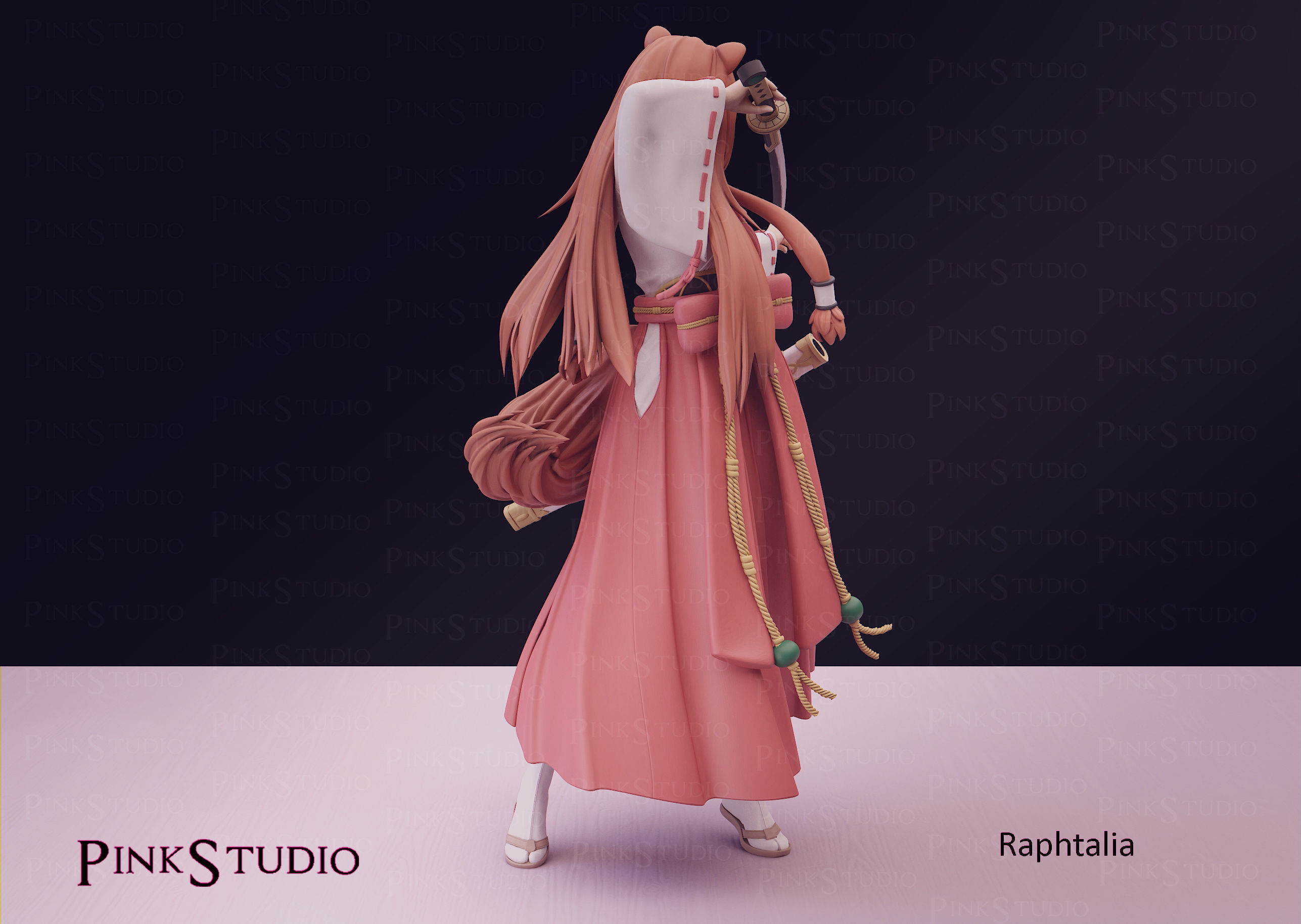 The Rising of the Shield Hero - Raphtalia 3D print model_22