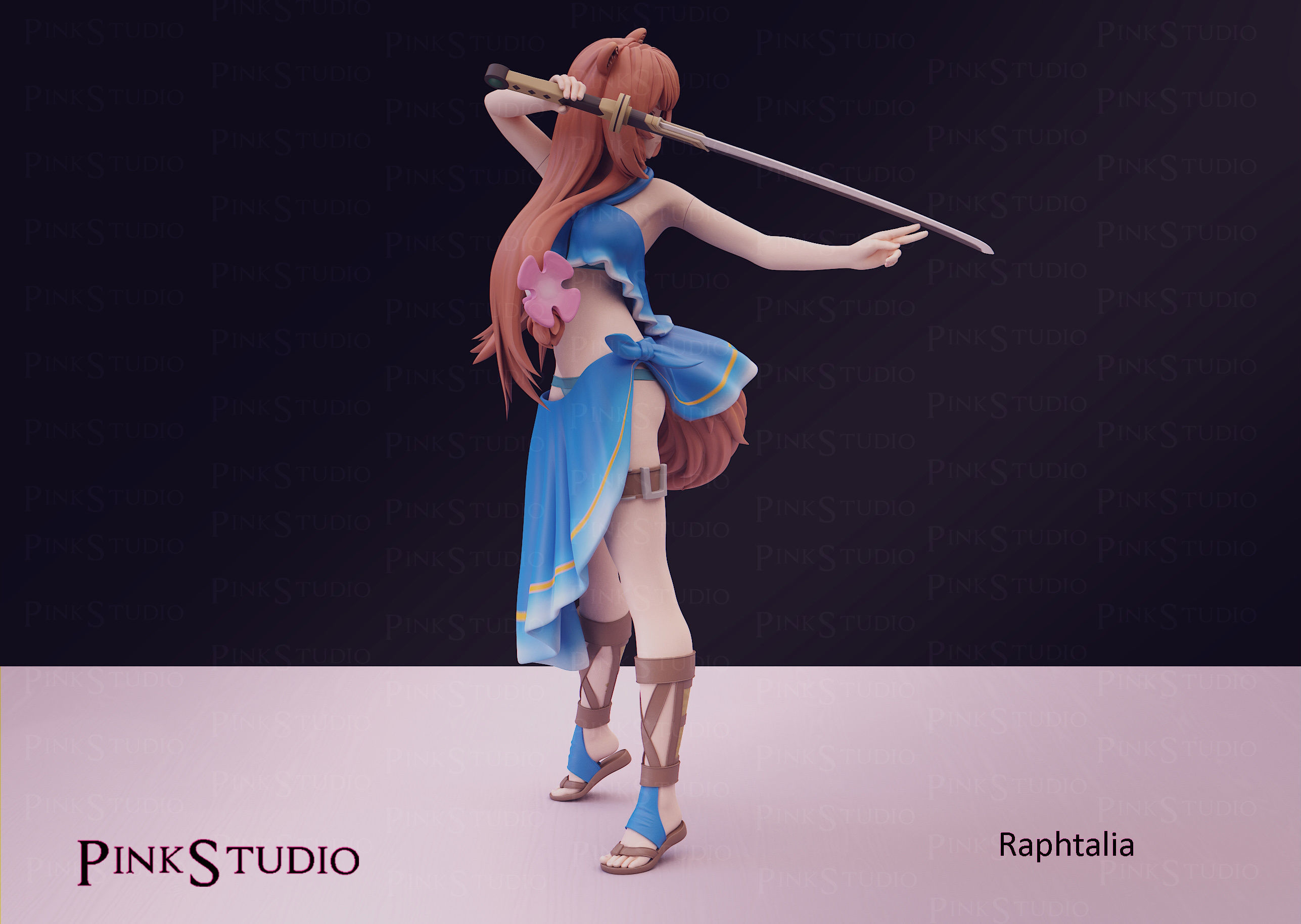 The Rising of the Shield Hero - Raphtalia 3D print model_19