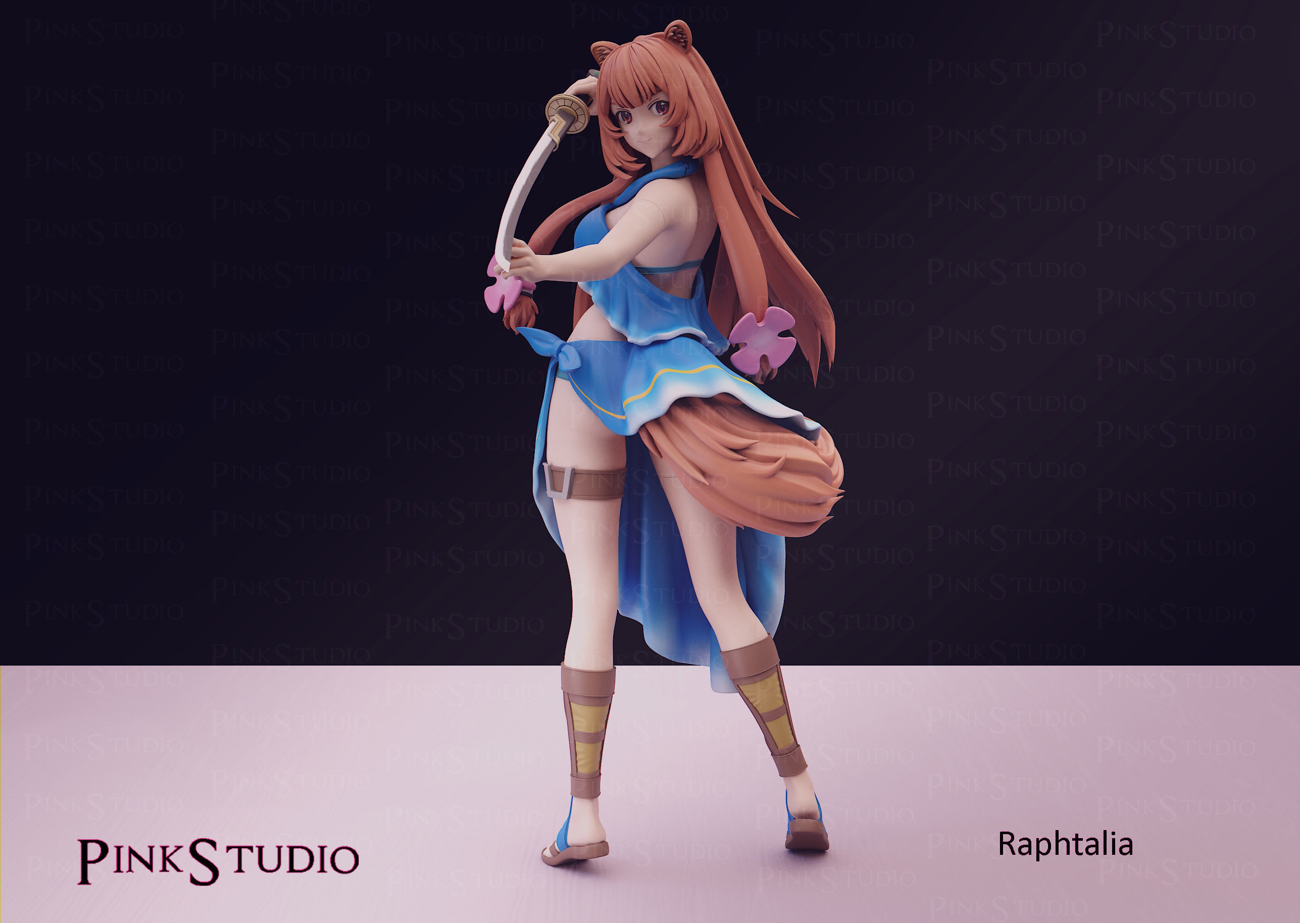 The Rising of the Shield Hero - Raphtalia 3D print model_16