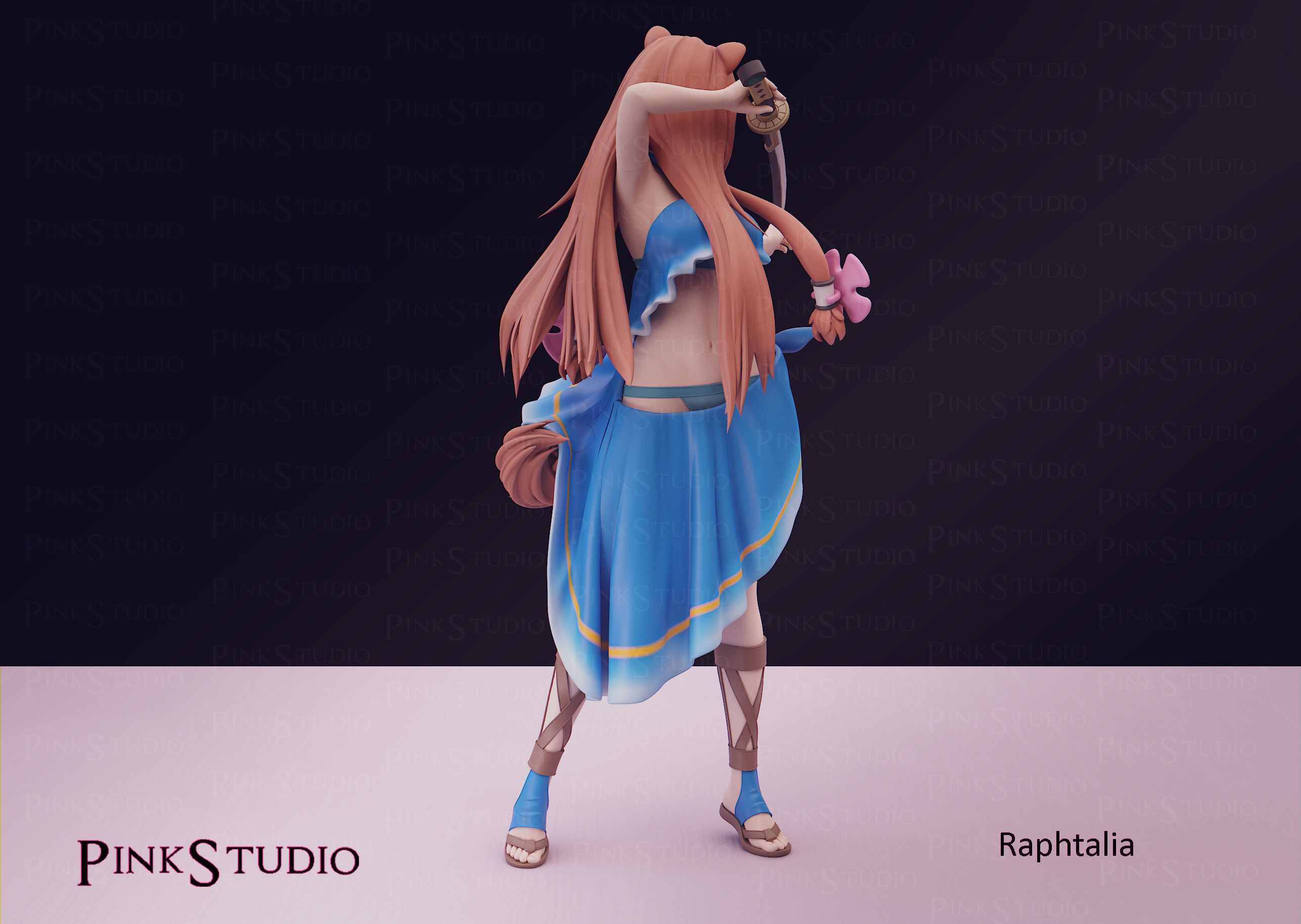 The Rising of the Shield Hero - Raphtalia 3D print model_23